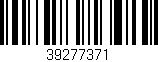 Código de barras (EAN, GTIN, SKU, ISBN): '39277371'
