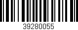 Código de barras (EAN, GTIN, SKU, ISBN): '39280055'