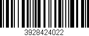 Código de barras (EAN, GTIN, SKU, ISBN): '3928424022'