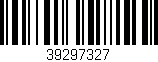 Código de barras (EAN, GTIN, SKU, ISBN): '39297327'