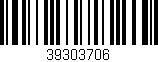 Código de barras (EAN, GTIN, SKU, ISBN): '39303706'