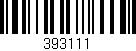 Código de barras (EAN, GTIN, SKU, ISBN): '393111'