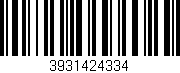 Código de barras (EAN, GTIN, SKU, ISBN): '3931424334'