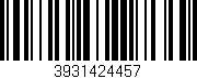 Código de barras (EAN, GTIN, SKU, ISBN): '3931424457'