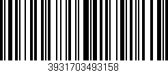 Código de barras (EAN, GTIN, SKU, ISBN): '3931703493158'