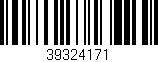 Código de barras (EAN, GTIN, SKU, ISBN): '39324171'