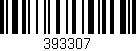 Código de barras (EAN, GTIN, SKU, ISBN): '393307'