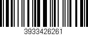 Código de barras (EAN, GTIN, SKU, ISBN): '3933426261'
