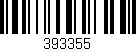 Código de barras (EAN, GTIN, SKU, ISBN): '393355'