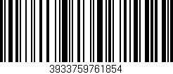 Código de barras (EAN, GTIN, SKU, ISBN): '3933759761854'