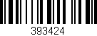 Código de barras (EAN, GTIN, SKU, ISBN): '393424'