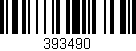 Código de barras (EAN, GTIN, SKU, ISBN): '393490'