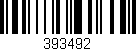 Código de barras (EAN, GTIN, SKU, ISBN): '393492'