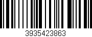 Código de barras (EAN, GTIN, SKU, ISBN): '3935423863'