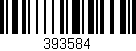 Código de barras (EAN, GTIN, SKU, ISBN): '393584'
