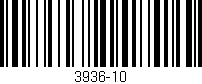 Código de barras (EAN, GTIN, SKU, ISBN): '3936-10'