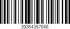 Código de barras (EAN, GTIN, SKU, ISBN): '39364397846'