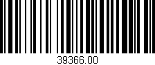 Código de barras (EAN, GTIN, SKU, ISBN): '39366.00'