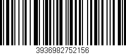 Código de barras (EAN, GTIN, SKU, ISBN): '3936982752156'