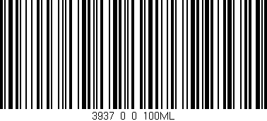 Código de barras (EAN, GTIN, SKU, ISBN): '3937_0_0_100ML'