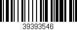 Código de barras (EAN, GTIN, SKU, ISBN): '39393546'