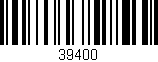 Código de barras (EAN, GTIN, SKU, ISBN): '39400'