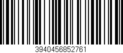 Código de barras (EAN, GTIN, SKU, ISBN): '3940456852761'