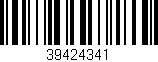 Código de barras (EAN, GTIN, SKU, ISBN): '39424341'