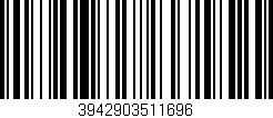 Código de barras (EAN, GTIN, SKU, ISBN): '3942903511696'