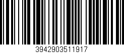 Código de barras (EAN, GTIN, SKU, ISBN): '3942903511917'
