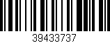 Código de barras (EAN, GTIN, SKU, ISBN): '39433737'