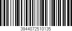 Código de barras (EAN, GTIN, SKU, ISBN): '3944072510135'