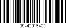 Código de barras (EAN, GTIN, SKU, ISBN): '39442015433'