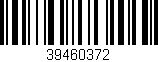 Código de barras (EAN, GTIN, SKU, ISBN): '39460372'