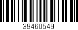 Código de barras (EAN, GTIN, SKU, ISBN): '39460549'