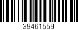 Código de barras (EAN, GTIN, SKU, ISBN): '39461559'