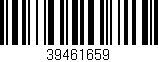 Código de barras (EAN, GTIN, SKU, ISBN): '39461659'
