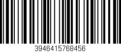 Código de barras (EAN, GTIN, SKU, ISBN): '3946415768456'
