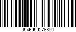 Código de barras (EAN, GTIN, SKU, ISBN): '3946999276699'