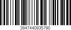 Código de barras (EAN, GTIN, SKU, ISBN): '3947440935790'