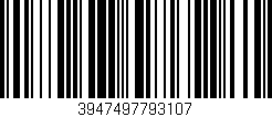 Código de barras (EAN, GTIN, SKU, ISBN): '3947497793107'