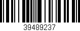 Código de barras (EAN, GTIN, SKU, ISBN): '39489237'