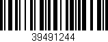 Código de barras (EAN, GTIN, SKU, ISBN): '39491244'