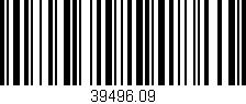 Código de barras (EAN, GTIN, SKU, ISBN): '39496.09'