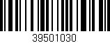 Código de barras (EAN, GTIN, SKU, ISBN): '39501030'