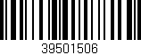 Código de barras (EAN, GTIN, SKU, ISBN): '39501506'