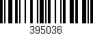Código de barras (EAN, GTIN, SKU, ISBN): '395036'