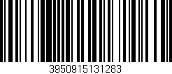Código de barras (EAN, GTIN, SKU, ISBN): '3950915131283'