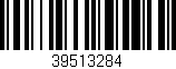Código de barras (EAN, GTIN, SKU, ISBN): '39513284'