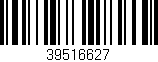 Código de barras (EAN, GTIN, SKU, ISBN): '39516627'